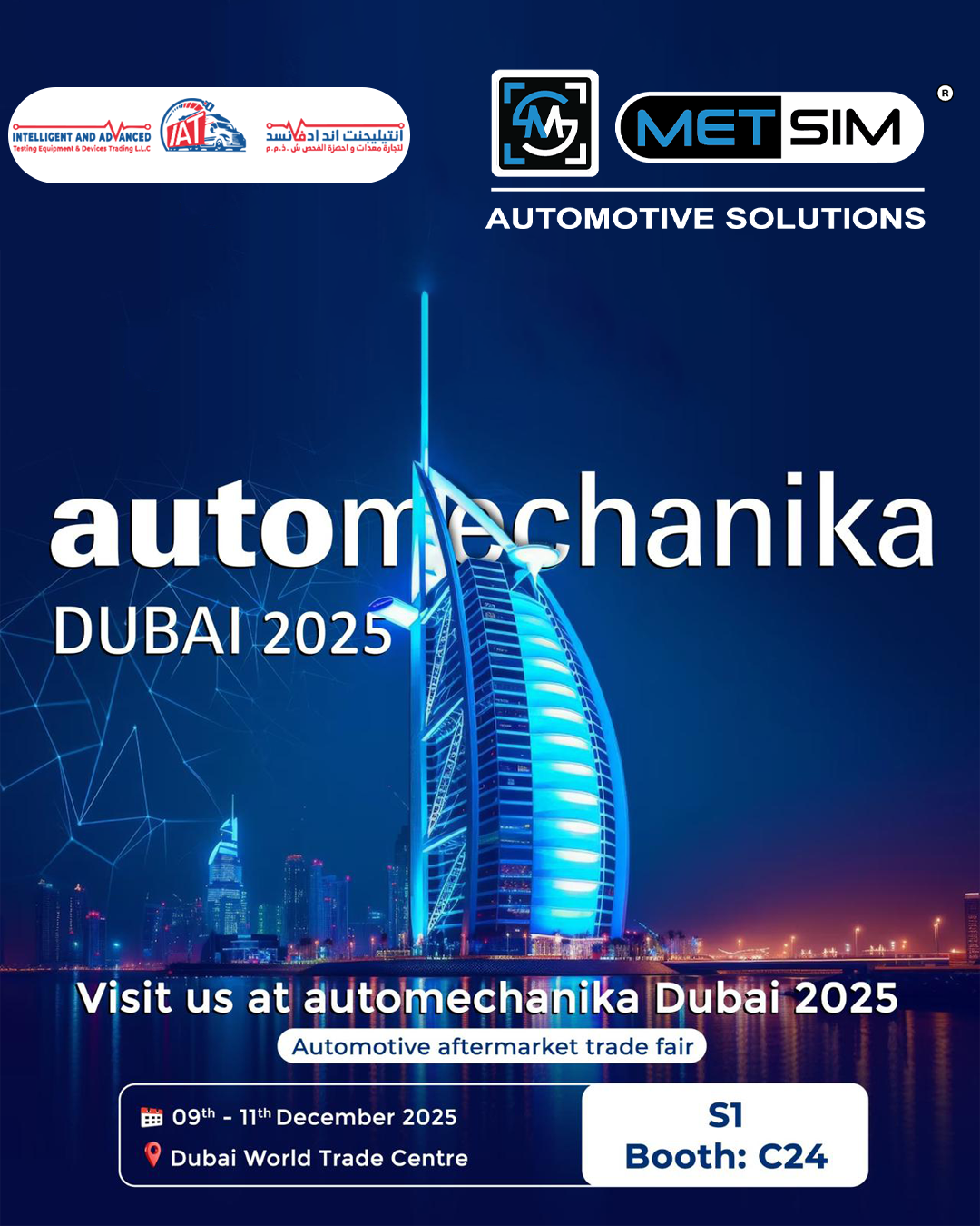 MetsimPro at Automechanika Dubai 2025