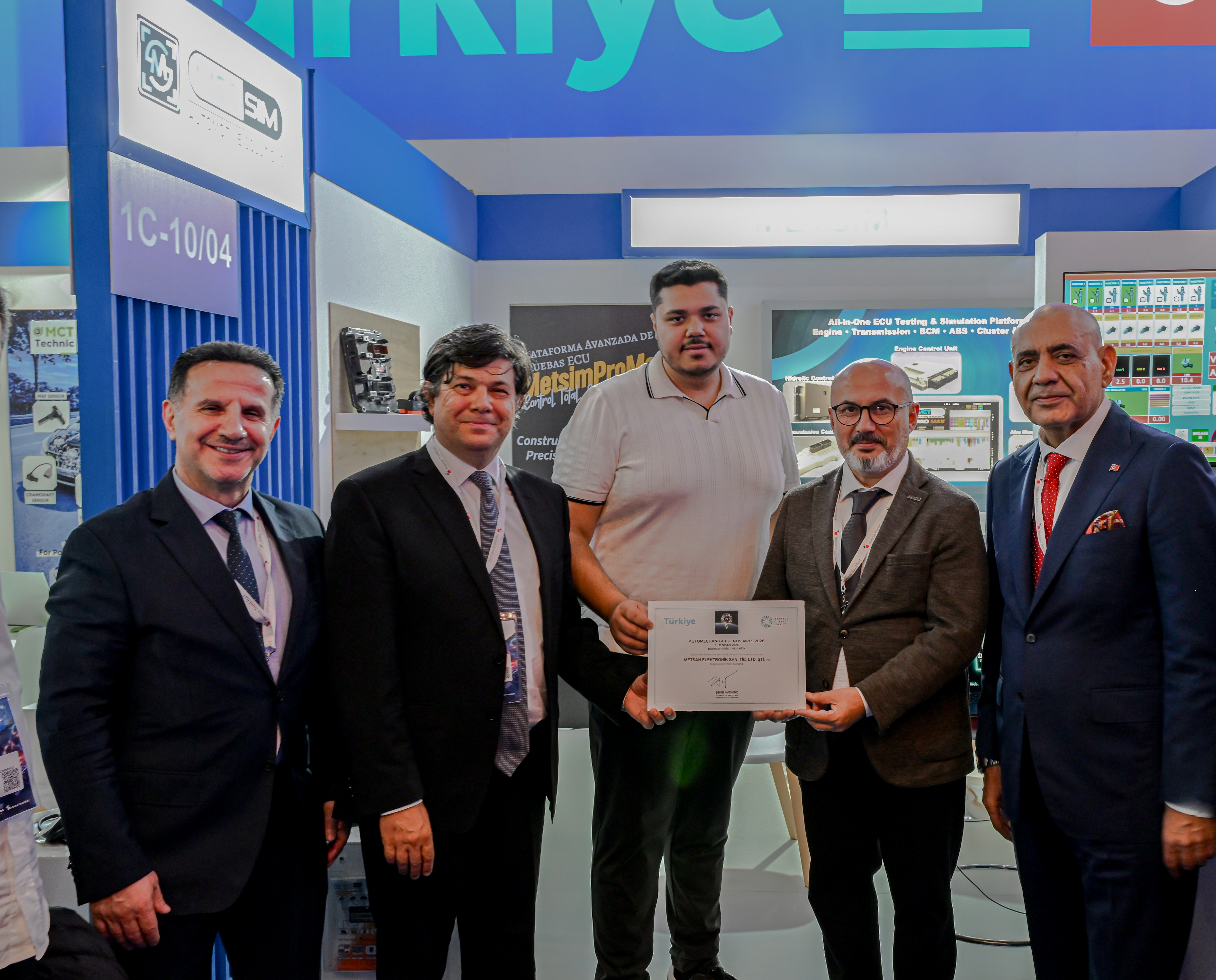 Metsimpro Honored by the Istanbul Chamber of Commerce for International Representation